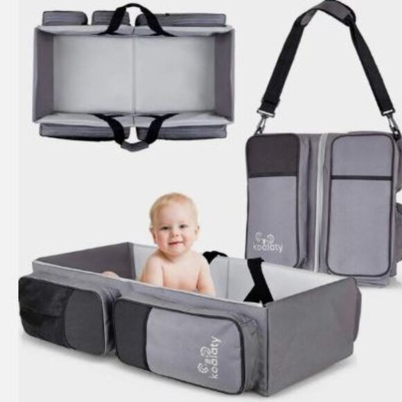 P1454-IOB Koalaty 3-in-1 Diaper Bag, Changing Table, Bassinet - Picture 2 of 7